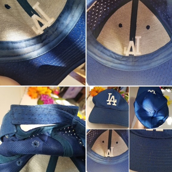 Vintage LA Dodgers Hat Velcro Closure - Picture 8 of 8